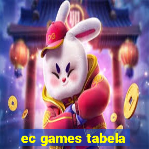 ec games tabela